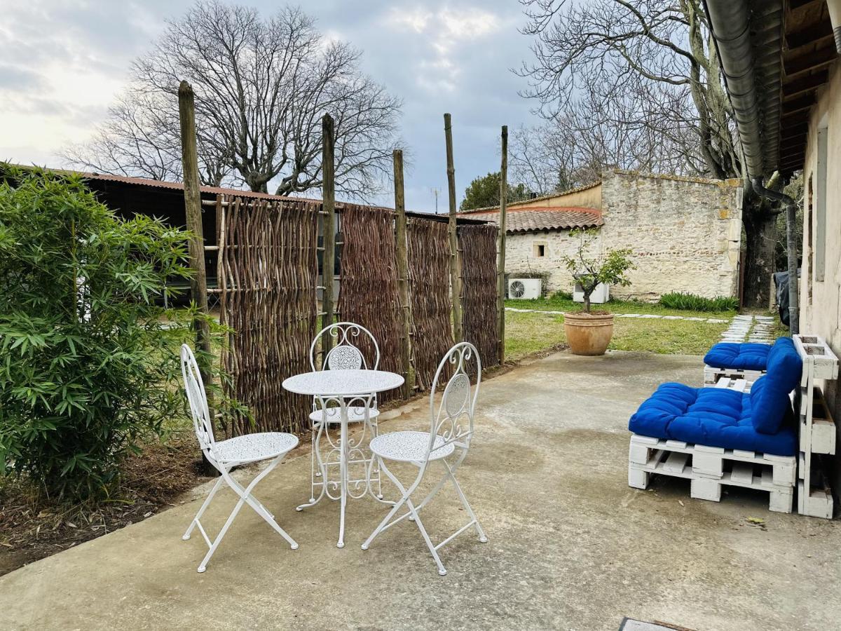 Casa Azul - Jardin, Calme, Tennis Nîmes Eksteriør billede